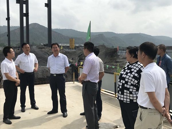 市人大常委會黨組副書記、副主任樊文浩一行調(diào)研泓源公司項目建設(shè)情況(圖2)